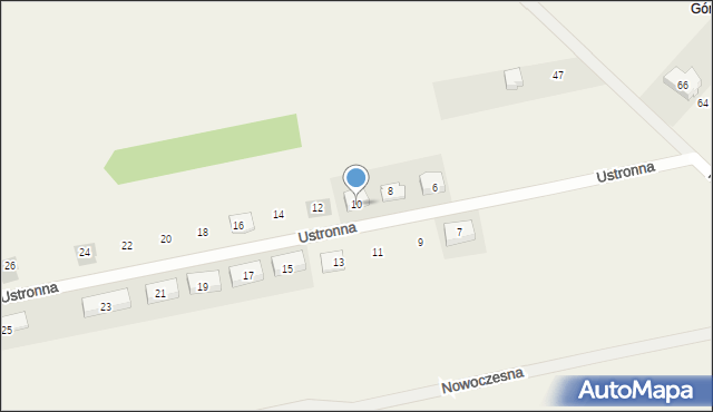 Rembelszczyzna, Ustronna, 10, mapa Rembelszczyzna