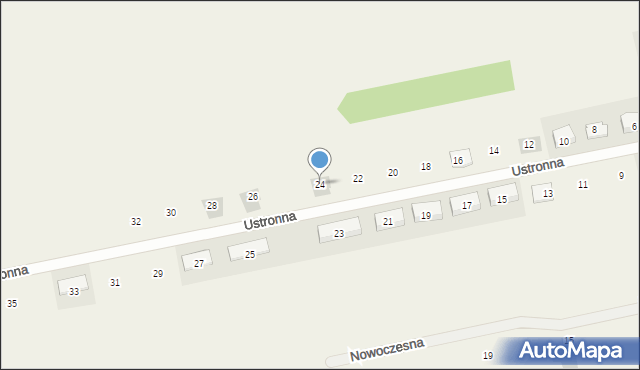 Rembelszczyzna, Ustronna, 24, mapa Rembelszczyzna