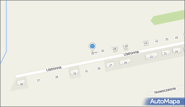 Rembelszczyzna, Ustronna, 32, mapa Rembelszczyzna