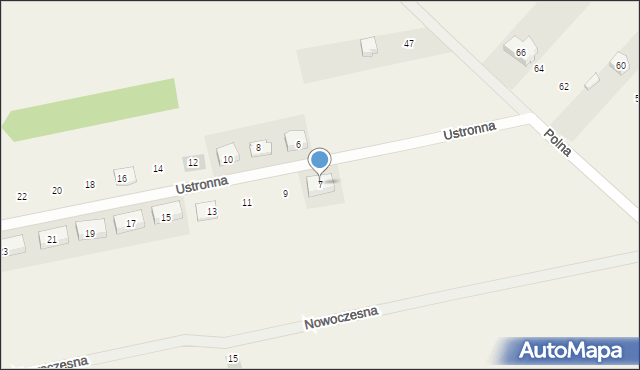 Rembelszczyzna, Ustronna, 7, mapa Rembelszczyzna