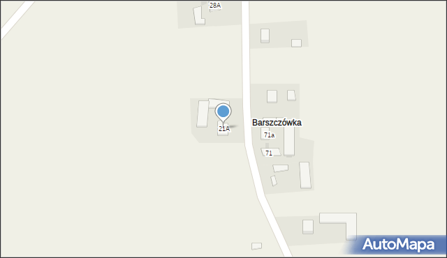 Usarzów, Usarzów, 21A, mapa Usarzów