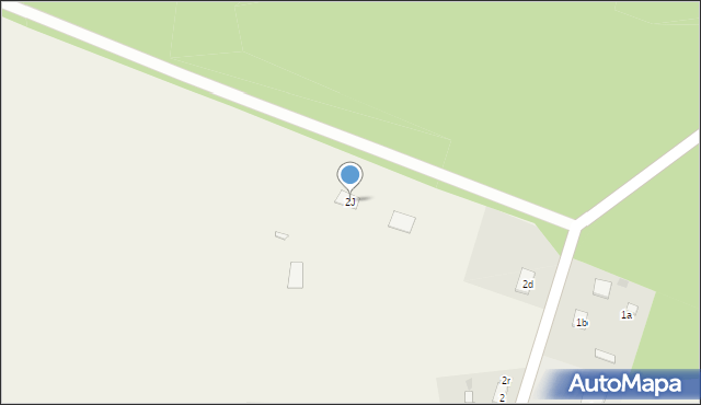 Uściany Stare, Uściany Stare, 2J, mapa Uściany Stare