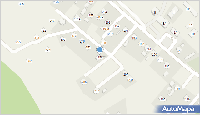 Uście Gorlickie, Uście Gorlickie, 156, mapa Uście Gorlickie