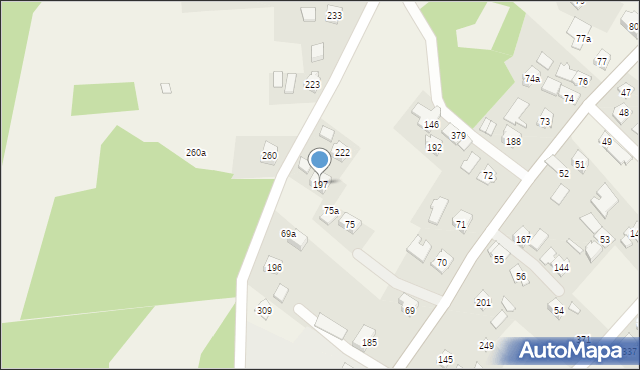 Uście Gorlickie, Uście Gorlickie, 197, mapa Uście Gorlickie