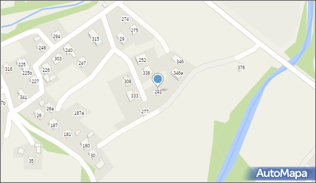 Uście Gorlickie, Uście Gorlickie, 241, mapa Uście Gorlickie