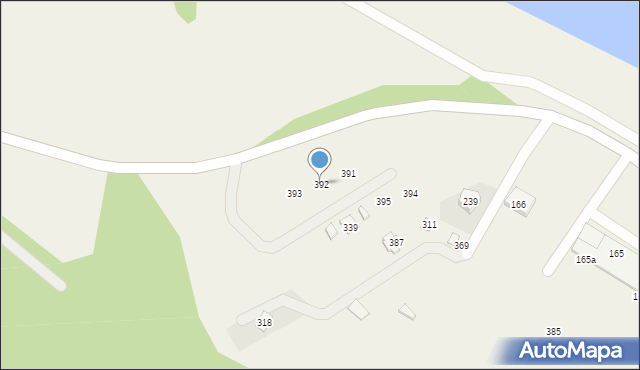 Uście Gorlickie, Uście Gorlickie, 392, mapa Uście Gorlickie