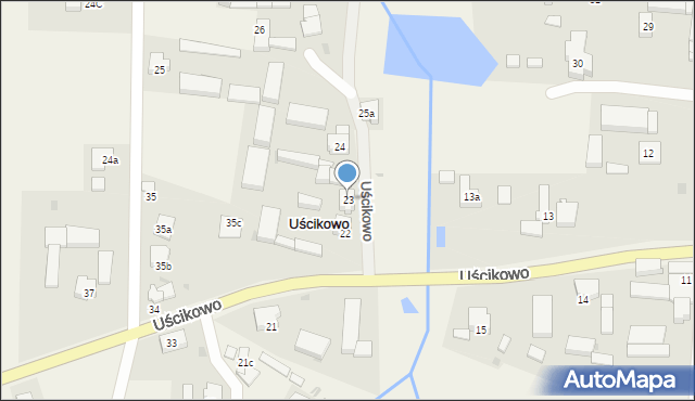Uścikowo, Uścikowo, 23, mapa Uścikowo