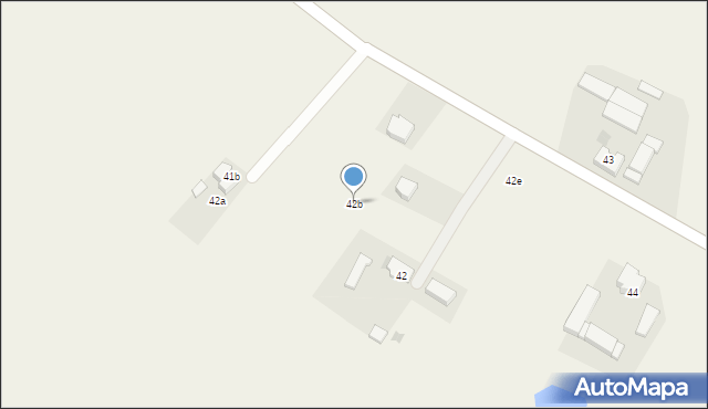 Uścikowo, Uścikowo, 42b, mapa Uścikowo