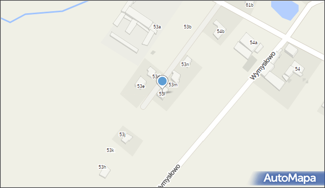 Uścikowo, Uścikowo, 53ł, mapa Uścikowo