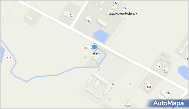 Uścikowo, Uścikowo, 53P, mapa Uścikowo
