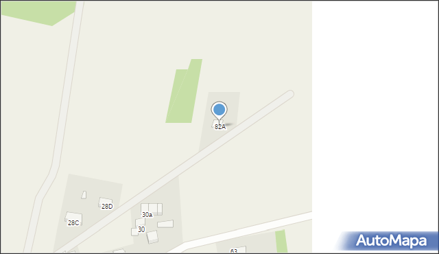 Uskorz Wielki, Uskorz Wielki, 82A, mapa Uskorz Wielki