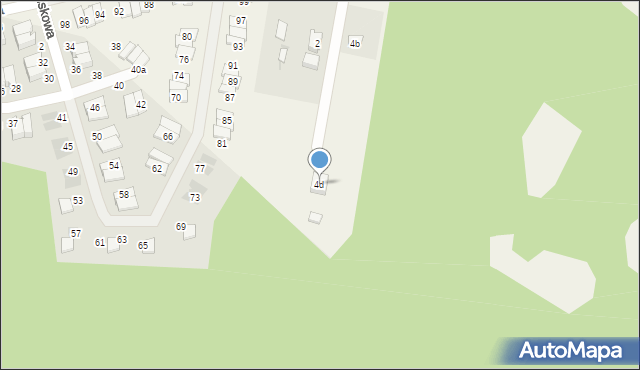 Ustka, Ustecka, 4d, mapa Ustka