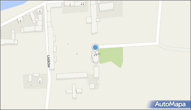 Ustków, Ustków, 1/3, mapa Ustków