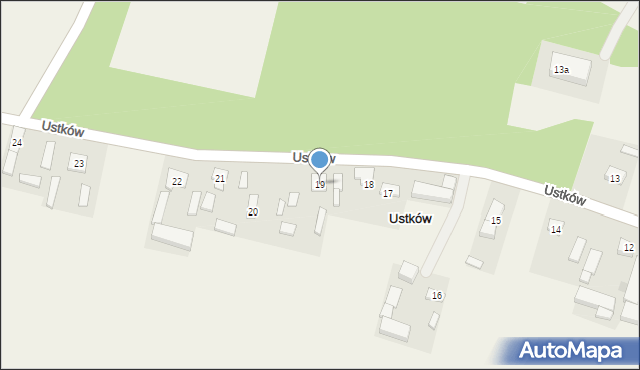 Ustków, Ustków, 19, mapa Ustków