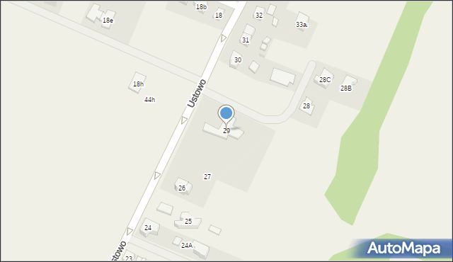 Ustowo, Ustowo, 29, mapa Ustowo