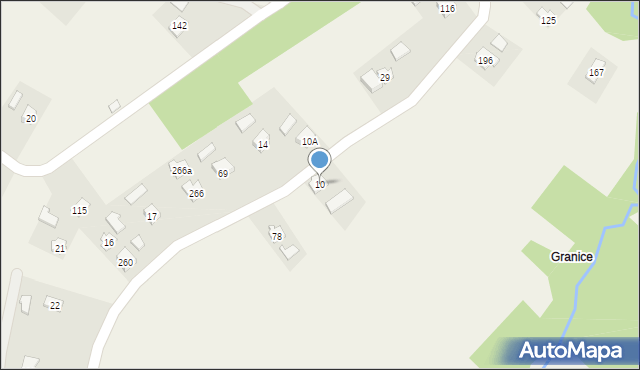 Ustrobna, Ustrobna, 10, mapa Ustrobna