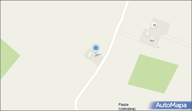 Ustrobna, Ustrobna, 145, mapa Ustrobna