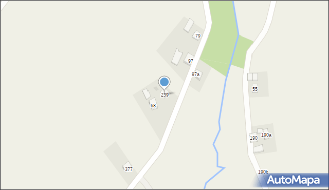 Ustrobna, Ustrobna, 239, mapa Ustrobna