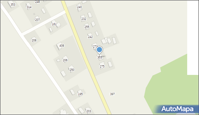 Ustrobna, Ustrobna, 303, mapa Ustrobna