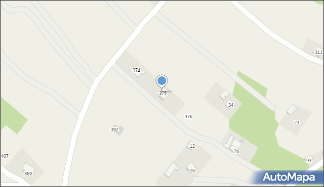 Ustrobna, Ustrobna, 375, mapa Ustrobna