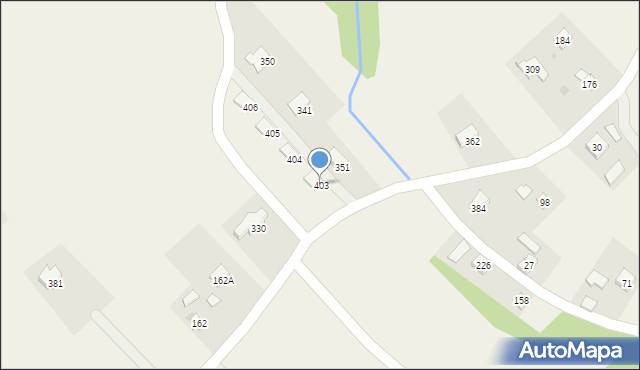 Ustrobna, Ustrobna, 403, mapa Ustrobna