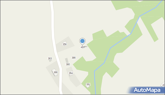 Ustrobna, Ustrobna, 410, mapa Ustrobna