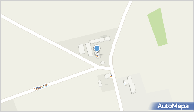 Ustronie, Ustronie, 5, mapa Ustronie