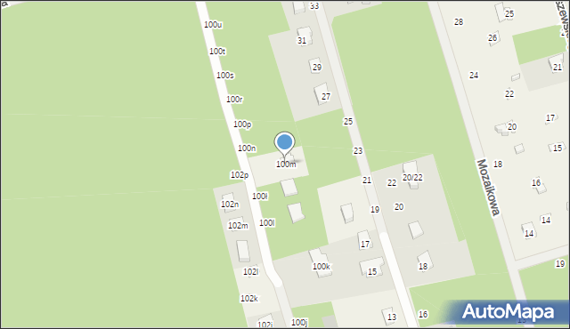 Ustronie, Ustronie, 100m, mapa Ustronie