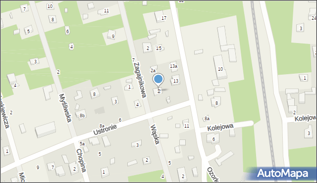 Ustronie, Ustronie, 2, mapa Ustronie