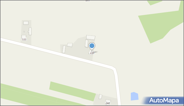 Ustrzesz, Ustrzesz, 110, mapa Ustrzesz