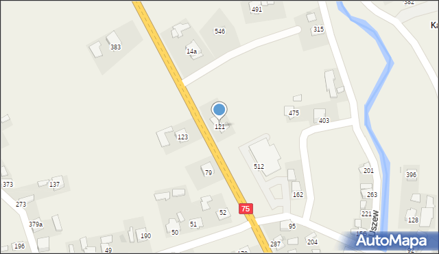 Uszew, Uszew, 121, mapa Uszew