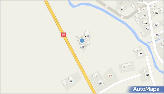 Uszew, Uszew, 125, mapa Uszew