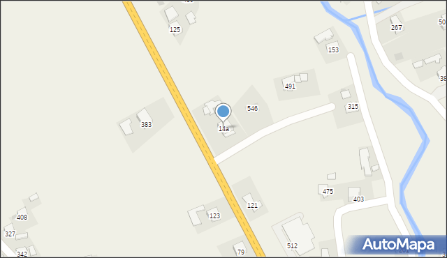 Uszew, Uszew, 14a, mapa Uszew