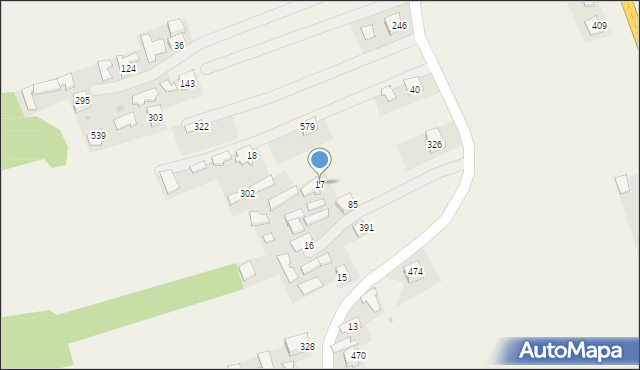 Uszew, Uszew, 17, mapa Uszew