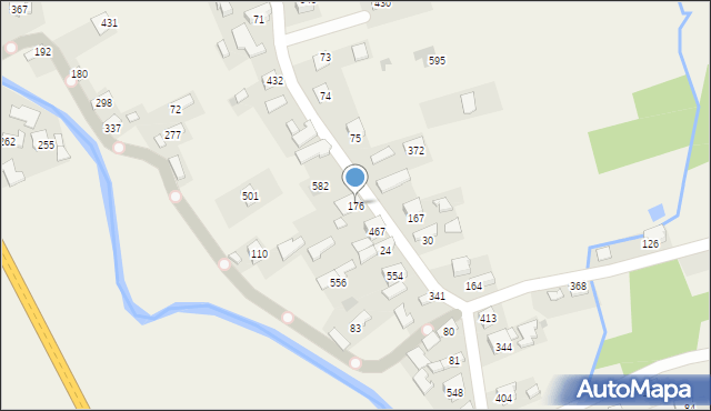 Uszew, Uszew, 176, mapa Uszew