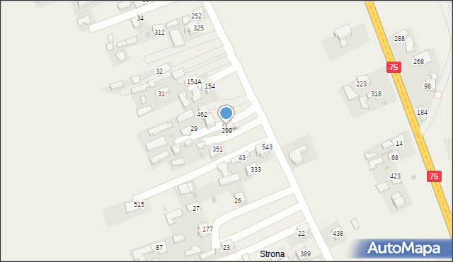 Uszew, Uszew, 299, mapa Uszew