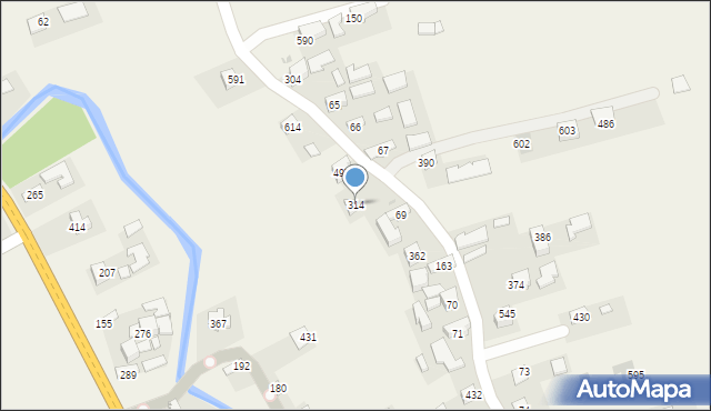 Uszew, Uszew, 314, mapa Uszew