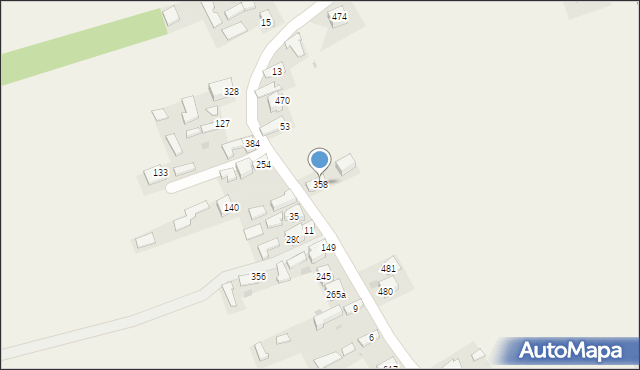 Uszew, Uszew, 358, mapa Uszew