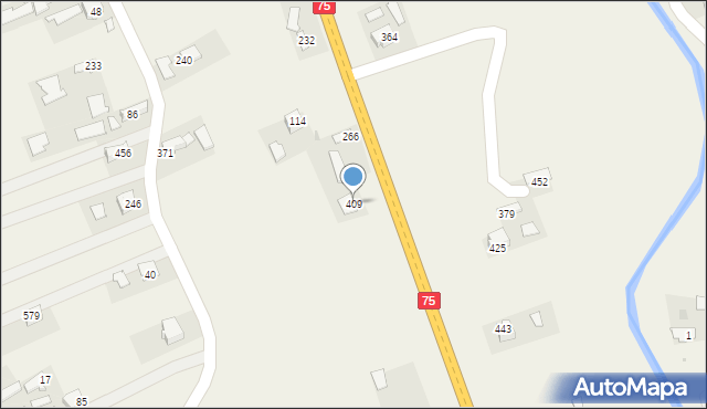 Uszew, Uszew, 409, mapa Uszew