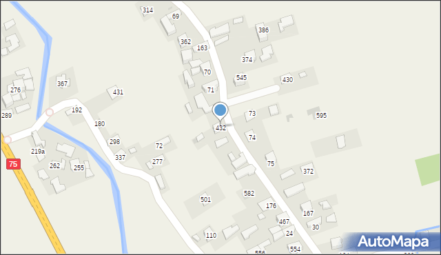 Uszew, Uszew, 432, mapa Uszew