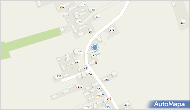 Uszew, Uszew, 470, mapa Uszew