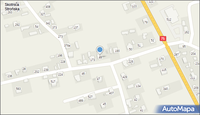 Uszew, Uszew, 49, mapa Uszew