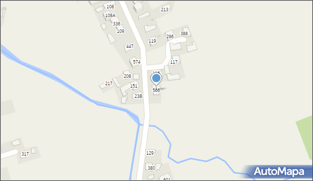 Uszew, Uszew, 566, mapa Uszew