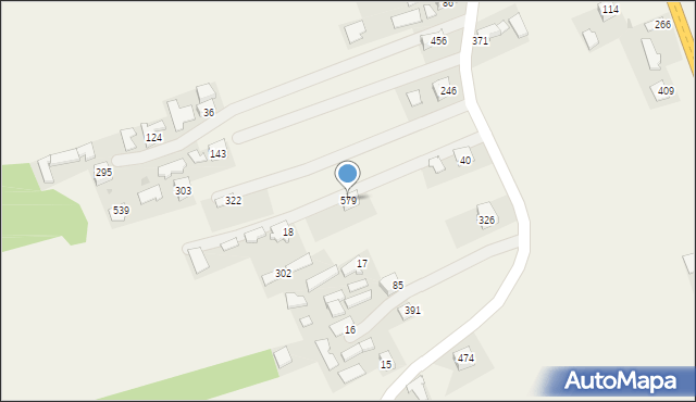 Uszew, Uszew, 579, mapa Uszew