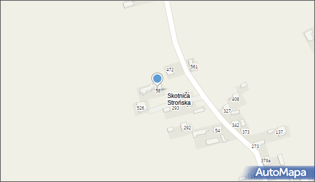 Uszew, Uszew, 58, mapa Uszew