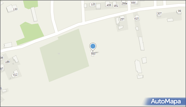 Uszew, Uszew, 593, mapa Uszew
