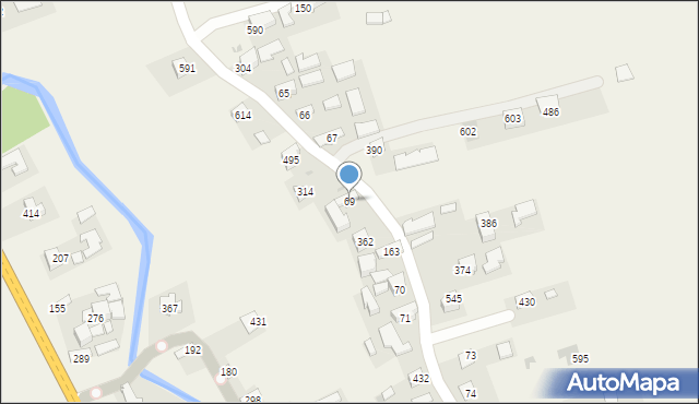 Uszew, Uszew, 69, mapa Uszew