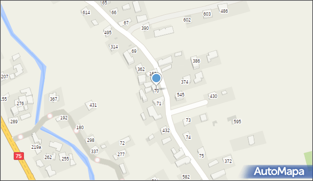 Uszew, Uszew, 70, mapa Uszew