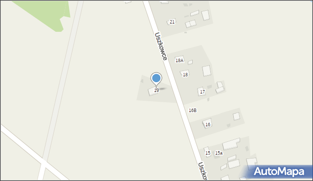 Uszkowce, Uszkowce, 19, mapa Uszkowce