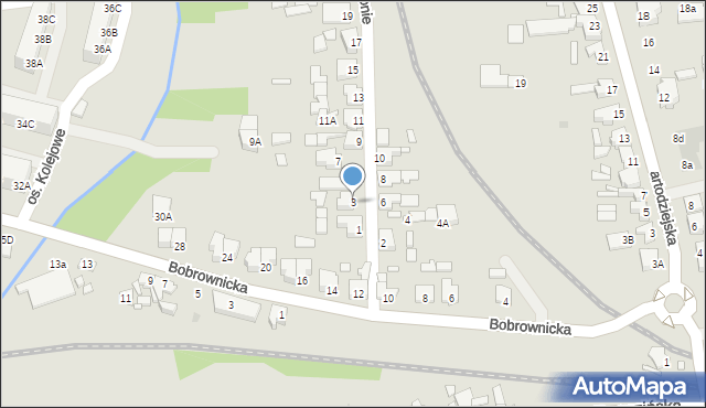 Wągrowiec, Ustronie, 3, mapa Wągrowiec